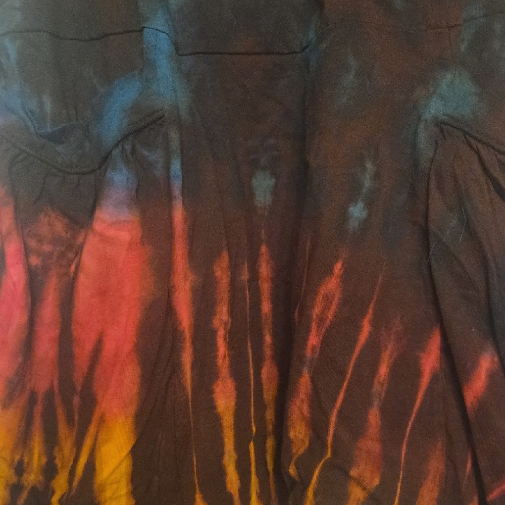 Tie-Dye Harem pants with Vibrant Colors, Brand New, O/S.